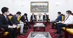 Bộ trưởng Đào Ngọc Dung đã có buổi tiếp thân mật ông Yamada Takio